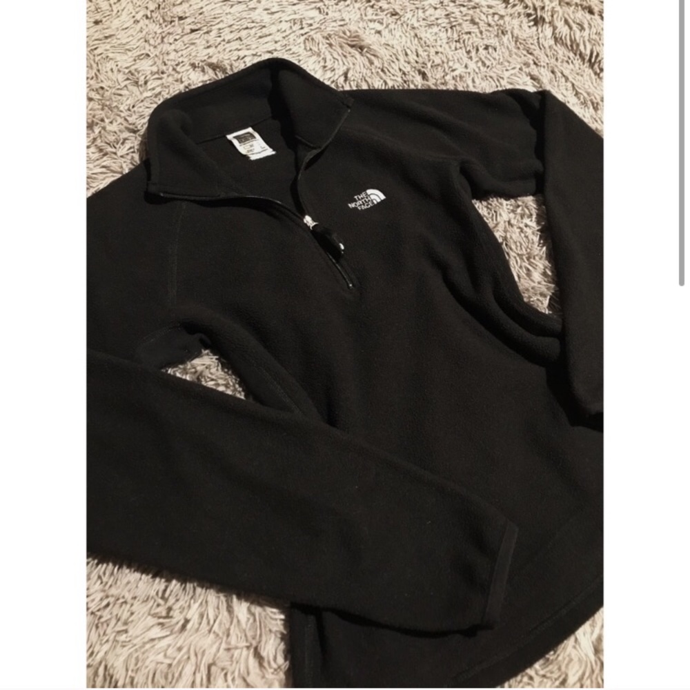 The North Face Glacier Black Sweater Jacket